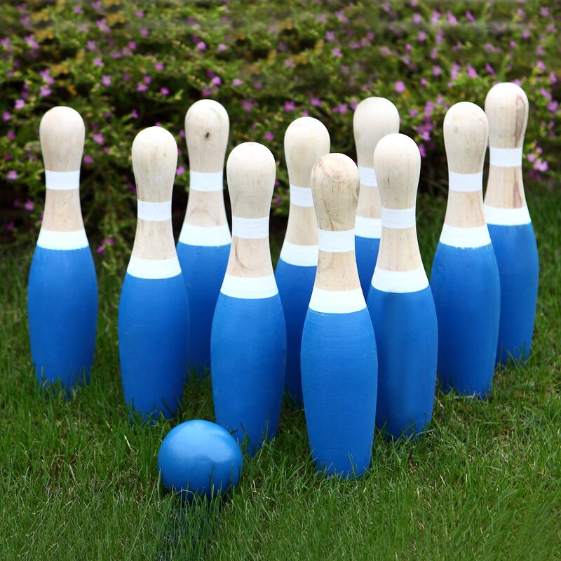 professional lawn bowling set